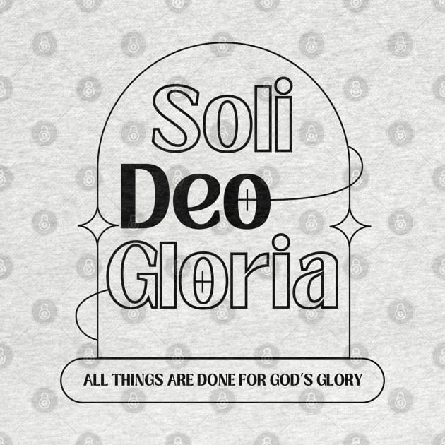 Soli Deo Gloria Modern Design in Light Theme by stefaniebelinda